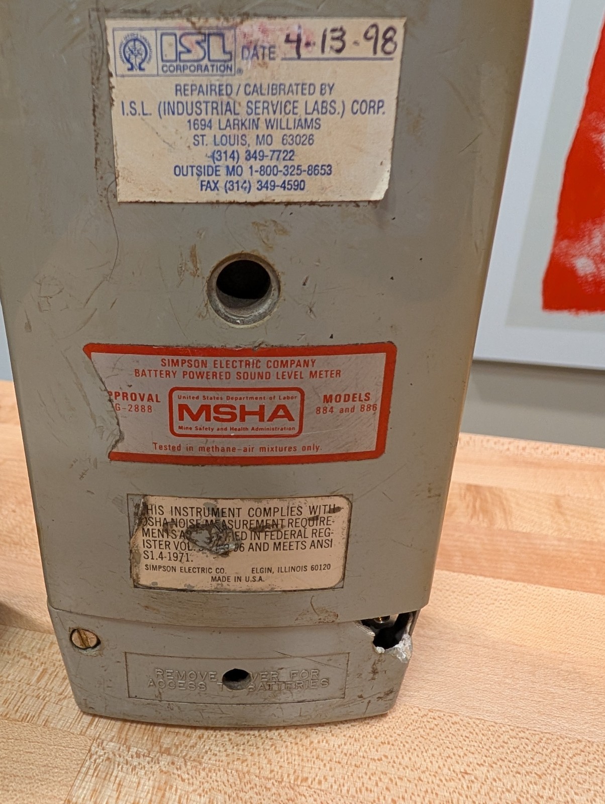 Simpson 886-2 Type 2 Multi Weight Sound Level Meter (qty 2 sold together)