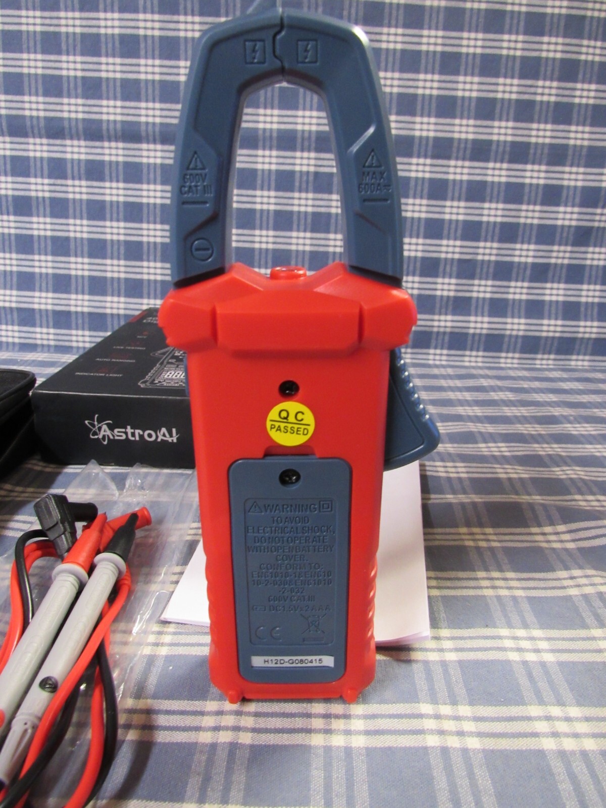 Astroai 4000 Counts Digital Clamp Multimeter (New Open Box) FREE SHIPPING