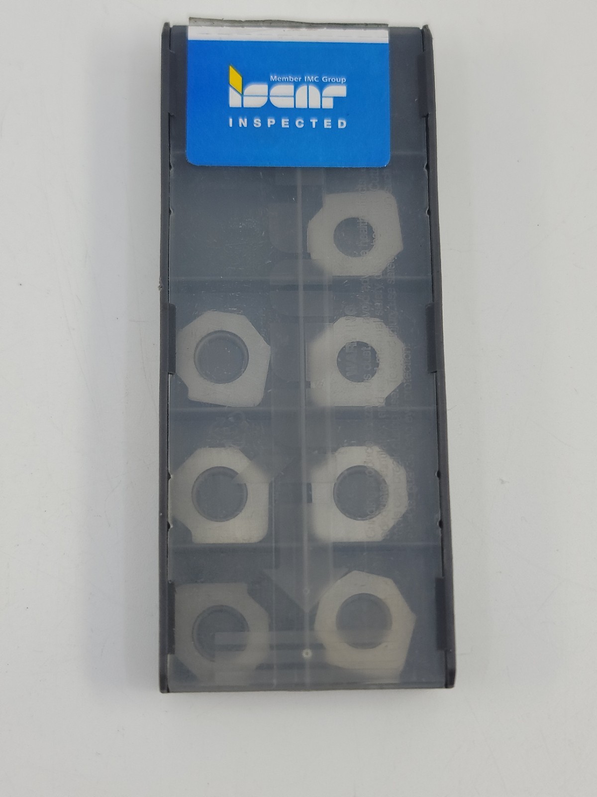 Iscar TOF 07R IC28 Carbide Insert Shim Seats (Box of 7) Unused Israel