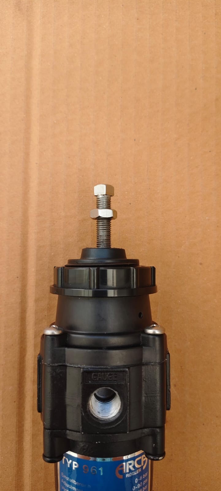 ARCA REGLER TYP 961 0-6 BAR / MAX.250 PSI