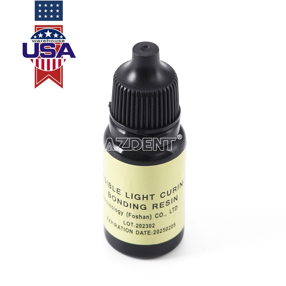 10X Dental Visible Universal Light Cure Bonding Adhesive Resin 5ml/Bottle