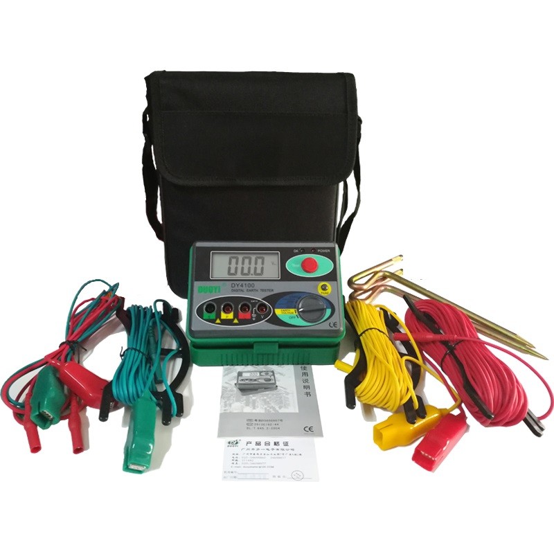 Digital Resistance Meter Megohmmeter Ground Earth Insulation Tester 0 – 2000 ohm
