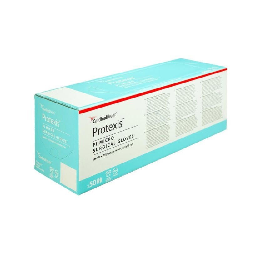 50 Pairs – Cardinal Health Protexis PI Micro Surgical Size-6.5 Gloves 2D73PM65