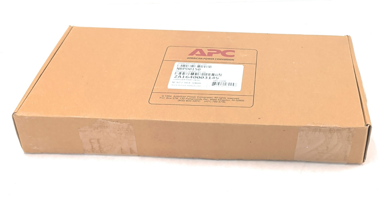 New APC NBPD0150 Net Botz 150 1U Rack Sensor Six Sensor Ports RJ-45