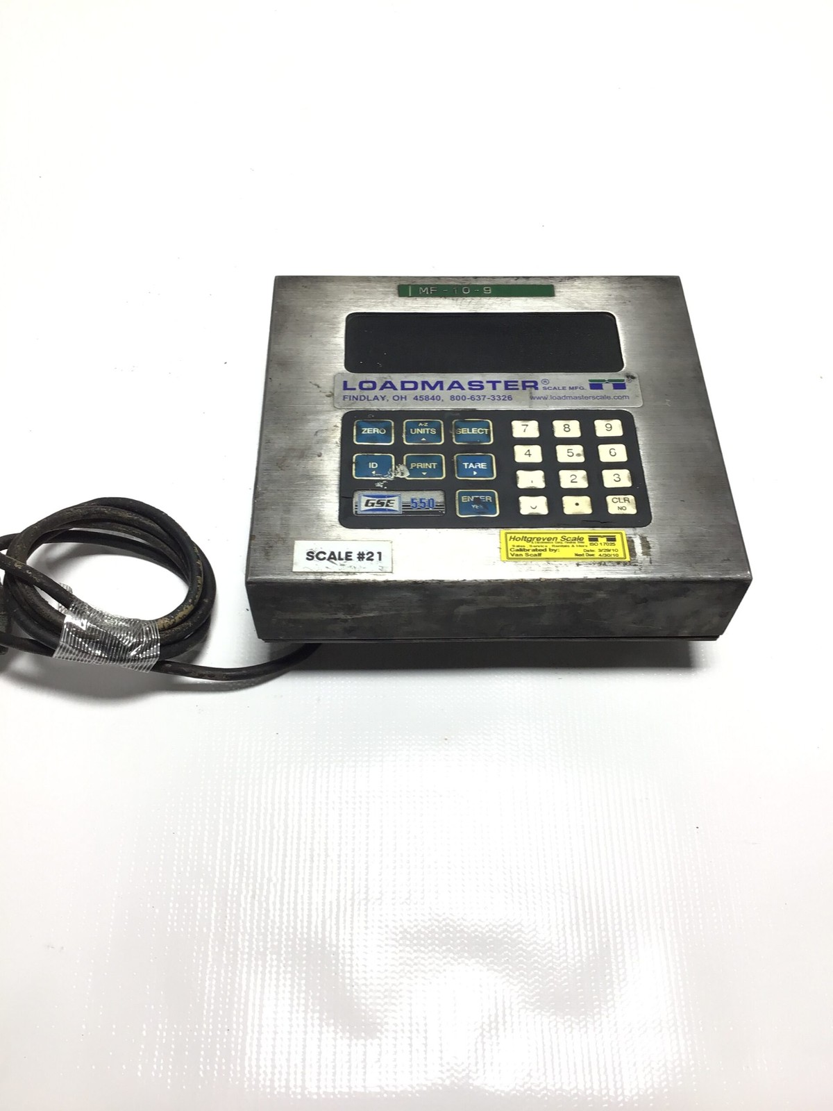 GSE 550 Digital Weight Scale Indicator