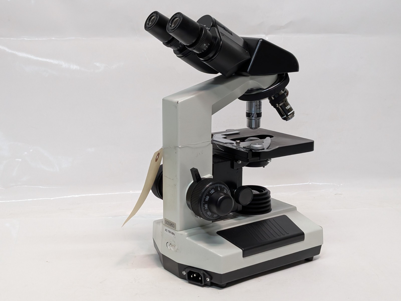 LW Scientific Revelation III Compound Microscope, 110V, 60Hz, 4 Objective Lenses
