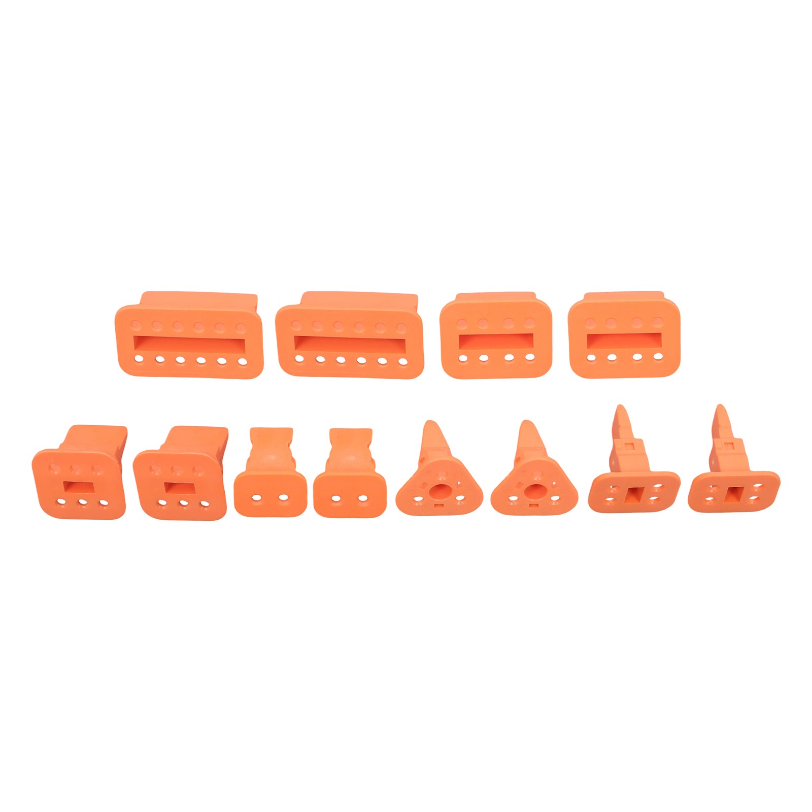 2-12 Pin DT Connector Kits Solid Contacts with Crimping & Removal Tools DT06-2S