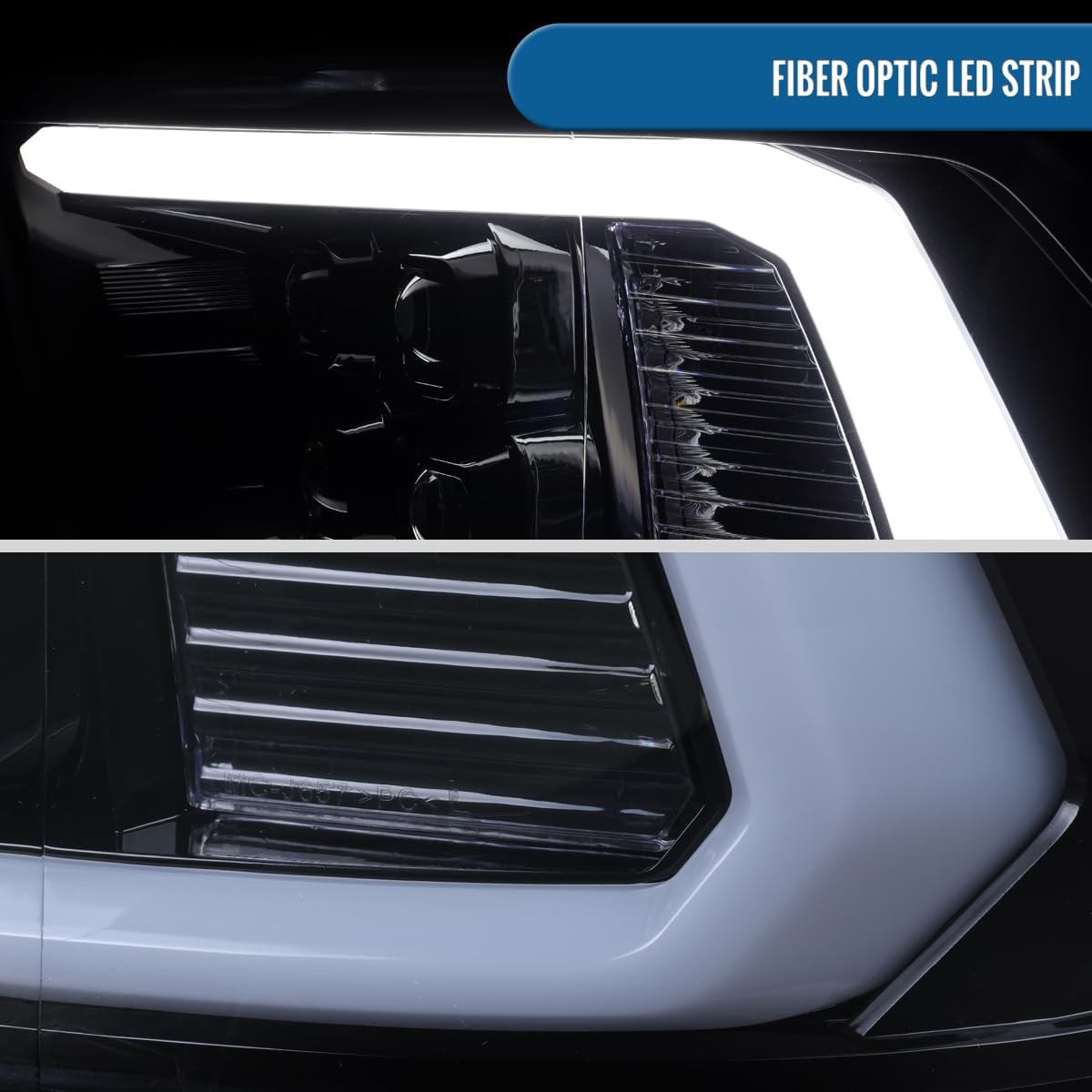 LED Quad Projector Headlights 09-18 for Ram 1500-3500 19-24 for Ram 1500 Classic