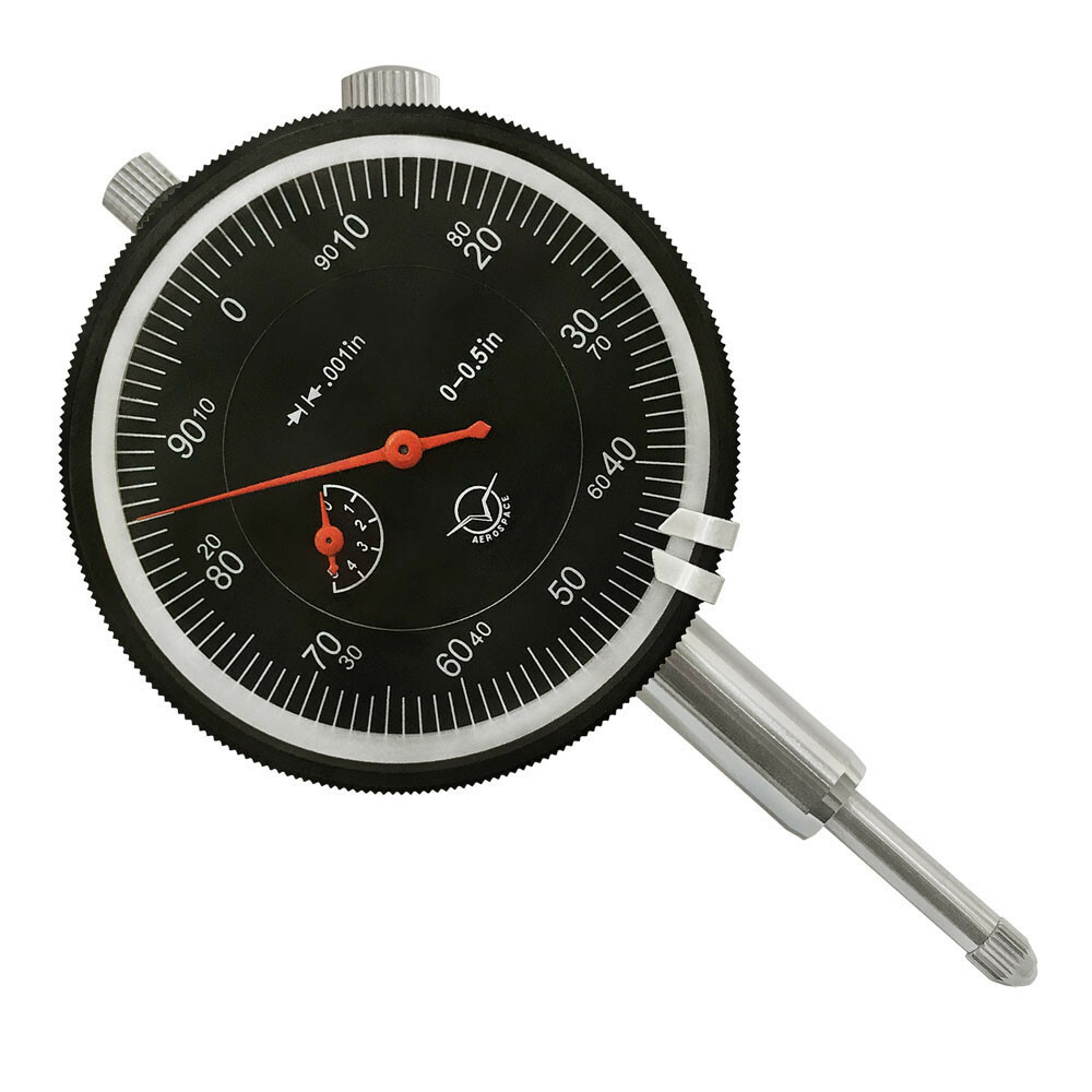 High Precision 0.5 inch/.001 inch Dial Indicator AGD 2 Travel Lug Back