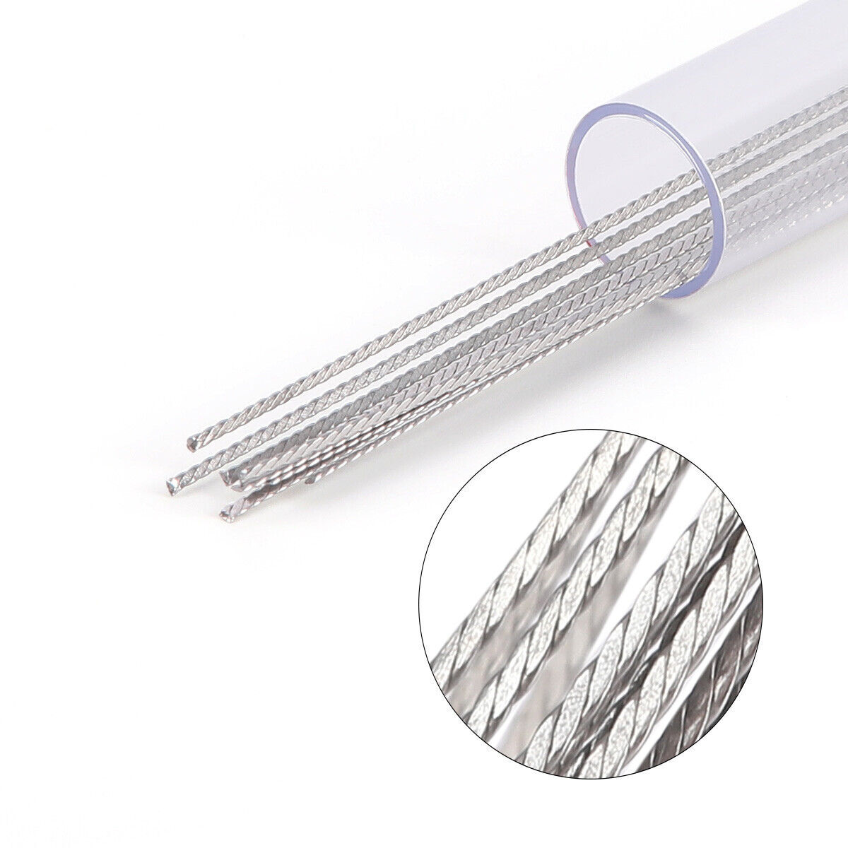 10Pcs/Pack Dental Orthodontic Lingual Retainer Wire Flat Straight Twist Wires