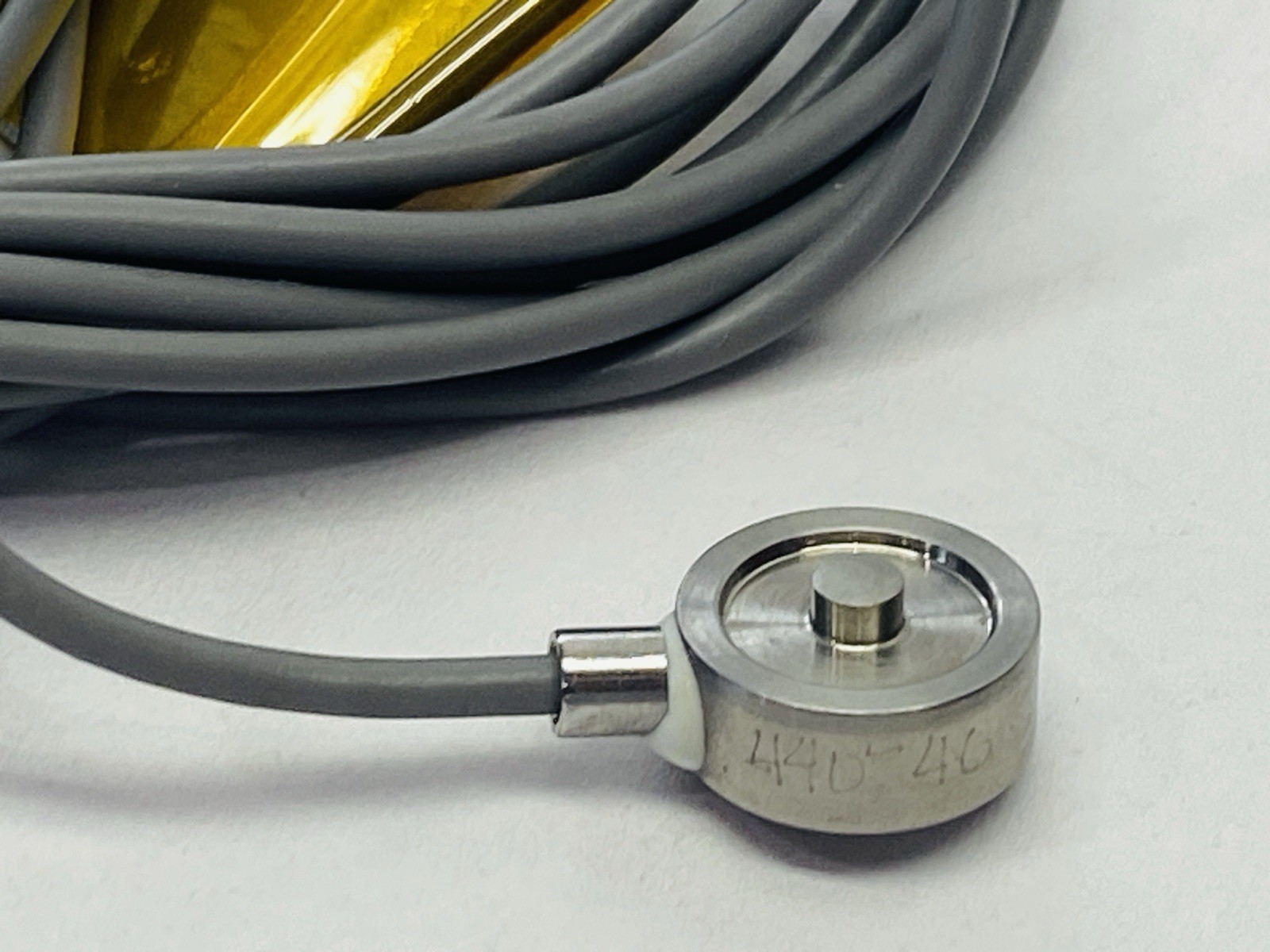 Transducer Techniques SLB-100 Strain Gauge Compression Load Cell 0-100lb