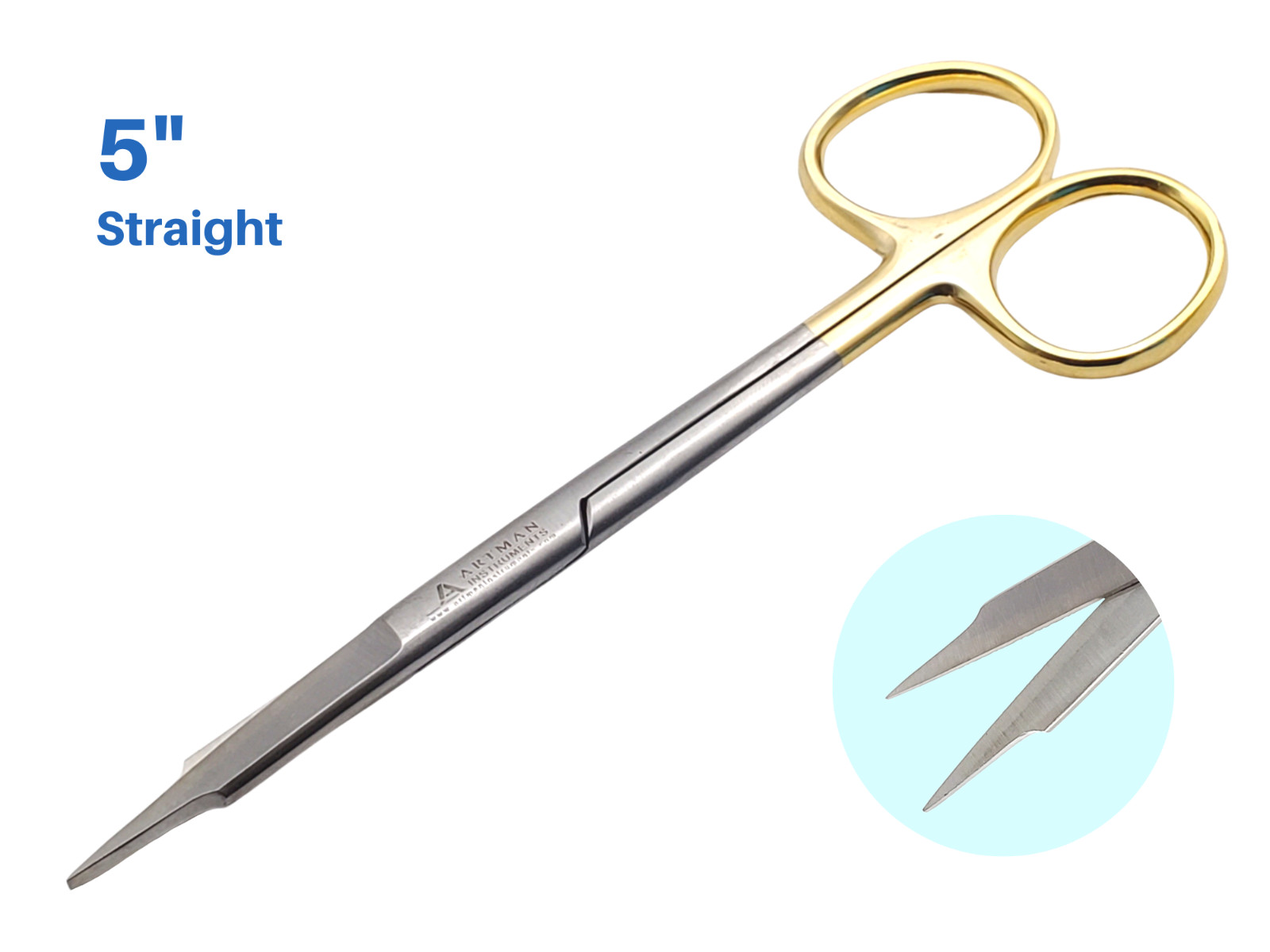 Goldman Fox Scissors 5 inches with Tungsten Carbide ARTMAN