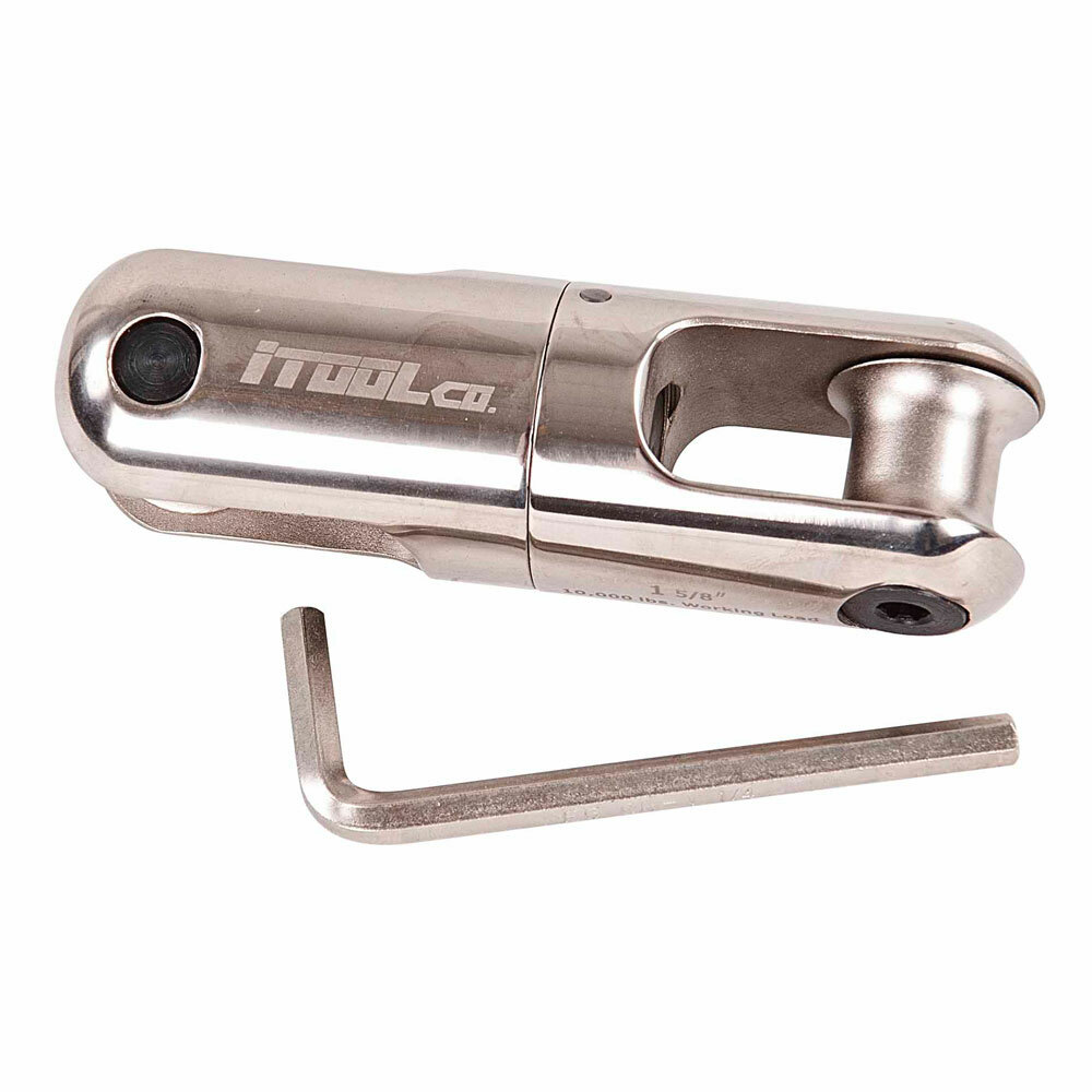 iTOOLco SW-158 1-5/8-inch Cable Pulling Line Swivel 10,000 lbs Capacity