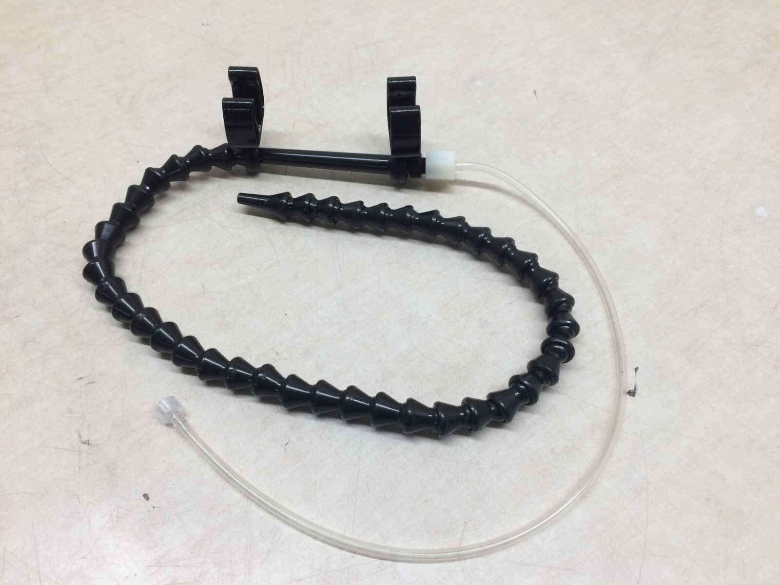 Loc-Line 1/4″ Hose Nozzle Flex Fittings Clamp Adapter Black Flex length 23″