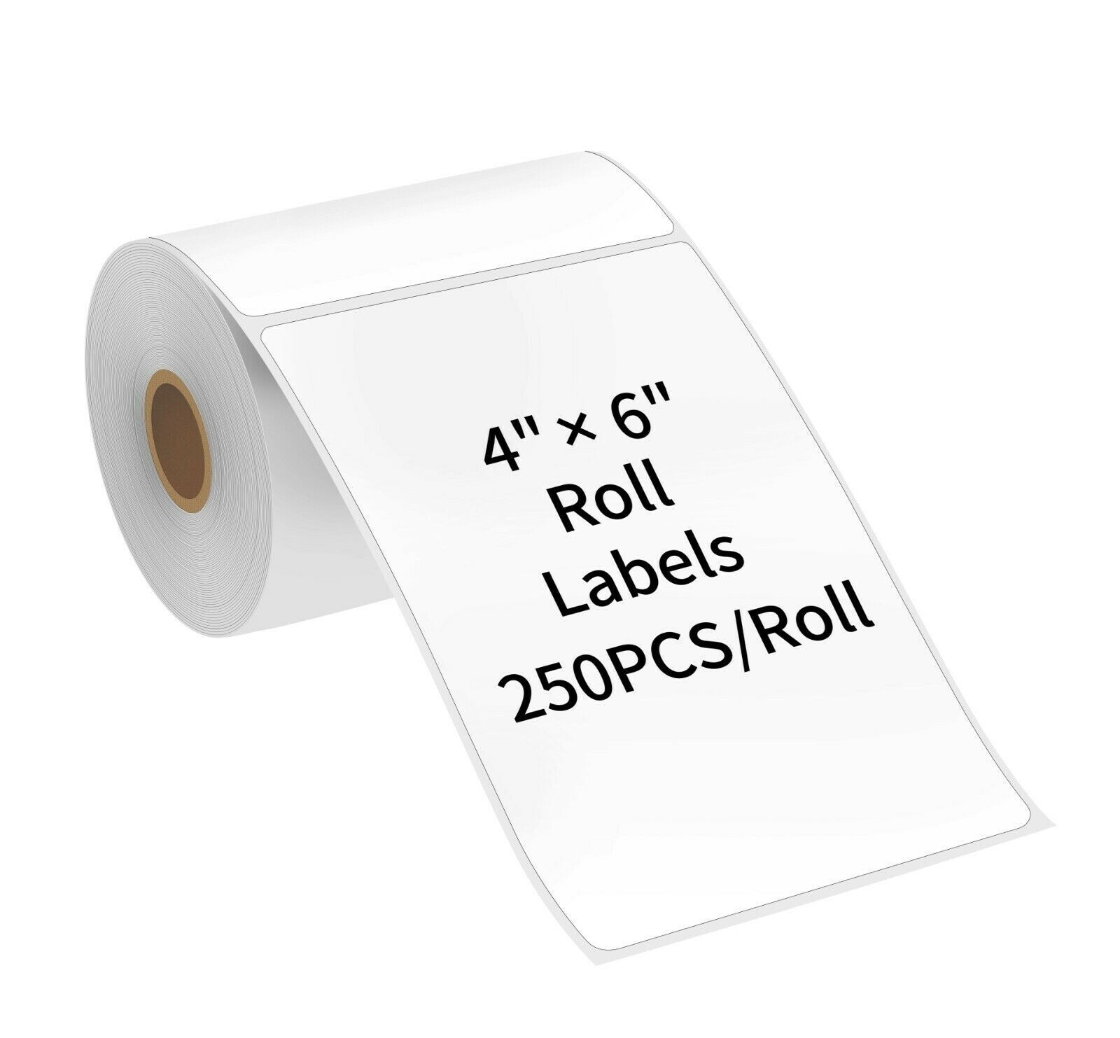4″x6″ Roll Direct Thermal Shipping Labels for Zebra&Rollo Printers 1/2/4/12Rolls
