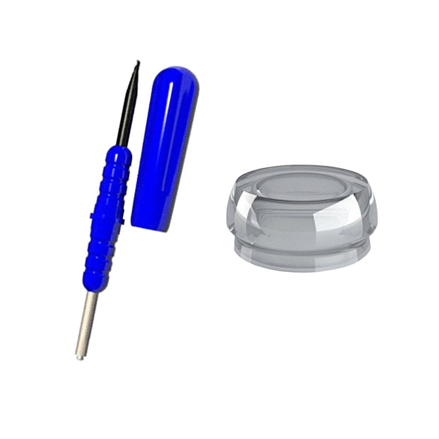 5 Dental Ball Attachment Silicone Cap Home Use First Aid Emergency Ø1.8mm + Tool
