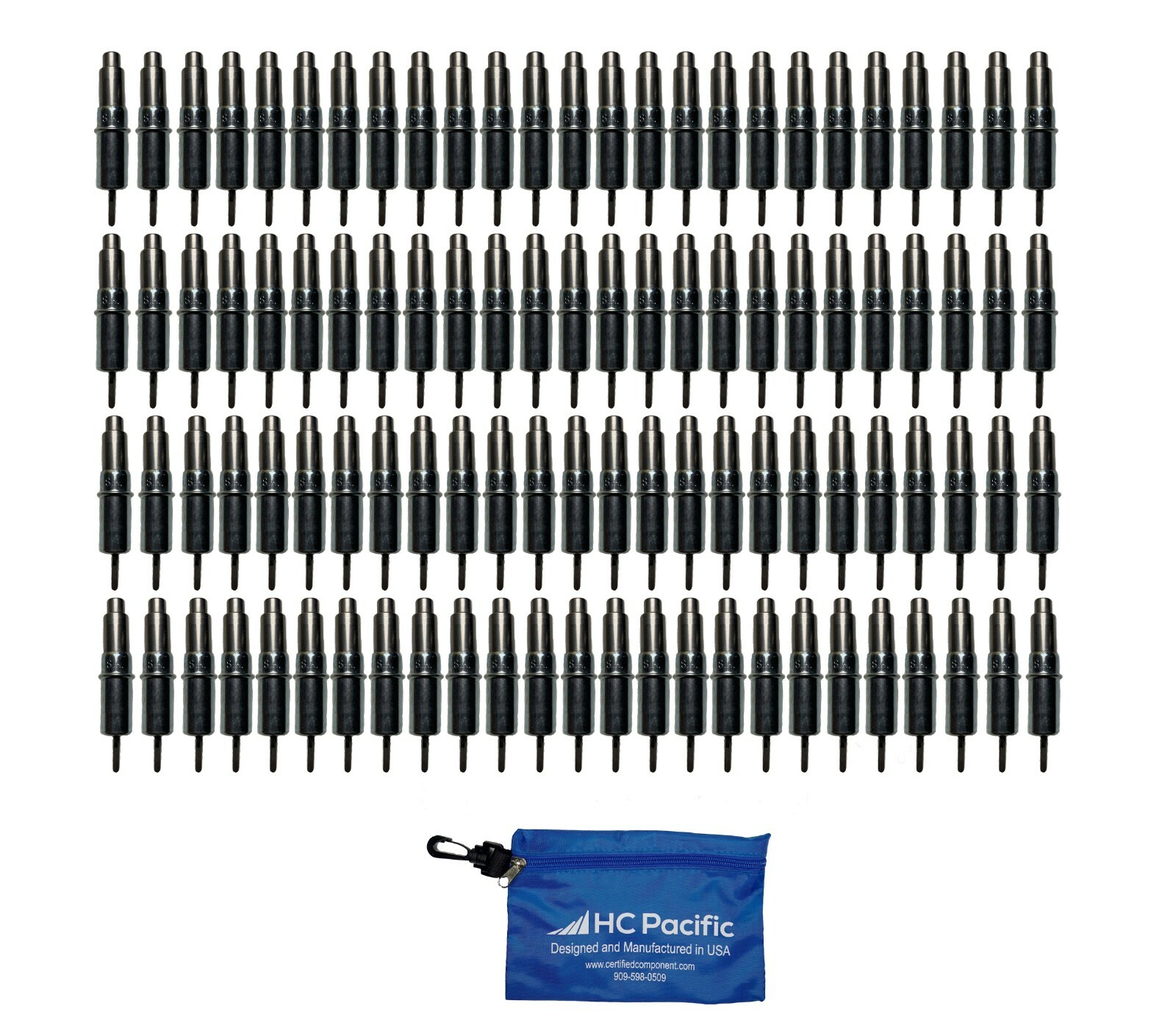 100 each CHD 3/32 Heavy Duty Cleco Fasteners (Made in USA) & Pouch