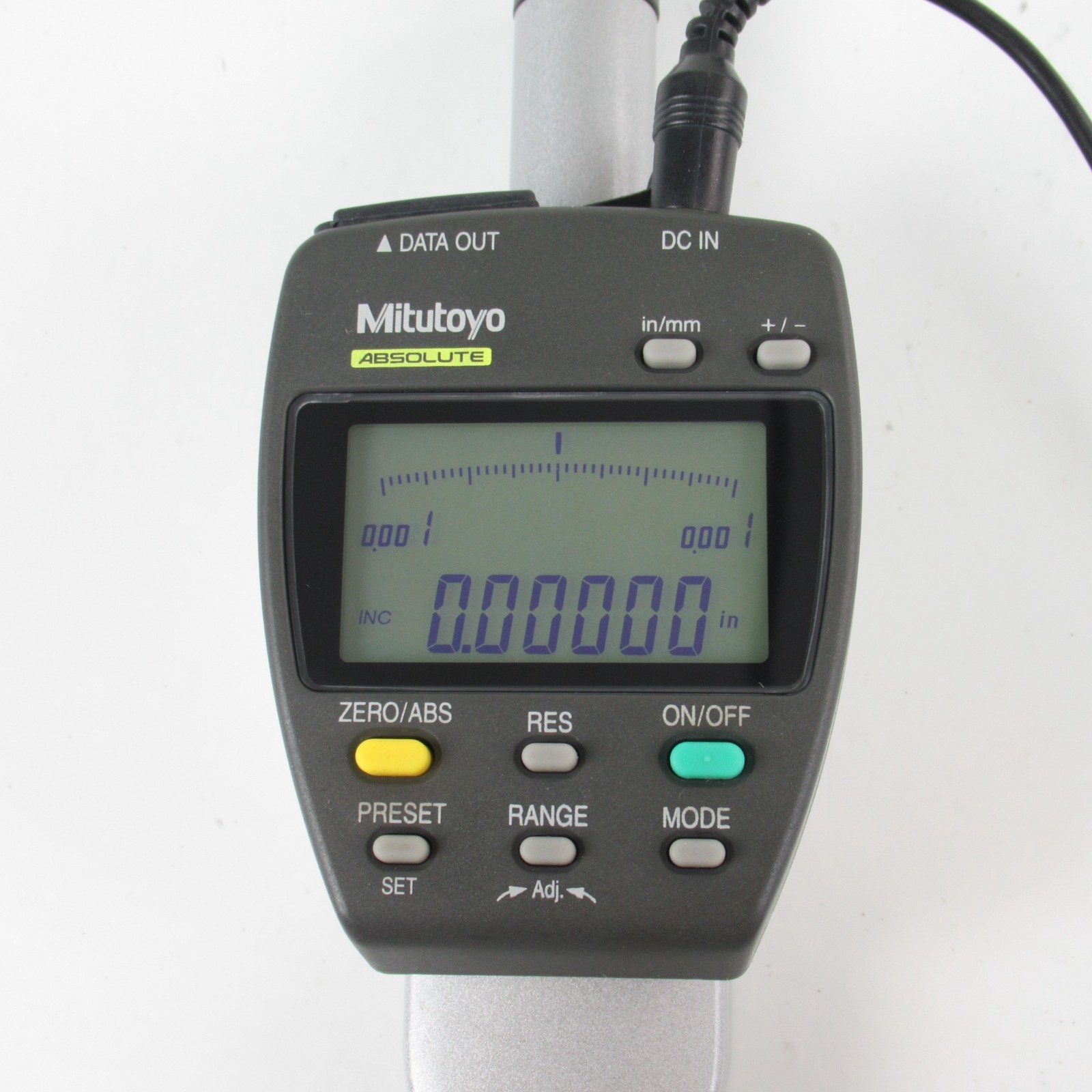 MITUTOYO ID-F150E 0-2″ ABSOLUTE DIGITAL INDICATOR 543-554-1 – DEFECTIVE