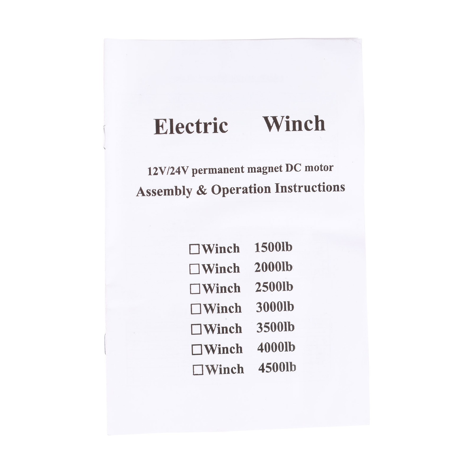 3000lb 32ft Steel Cable Electric Winch 12VDC/1.3HP Copper Motor 135:1 Gear Ratio