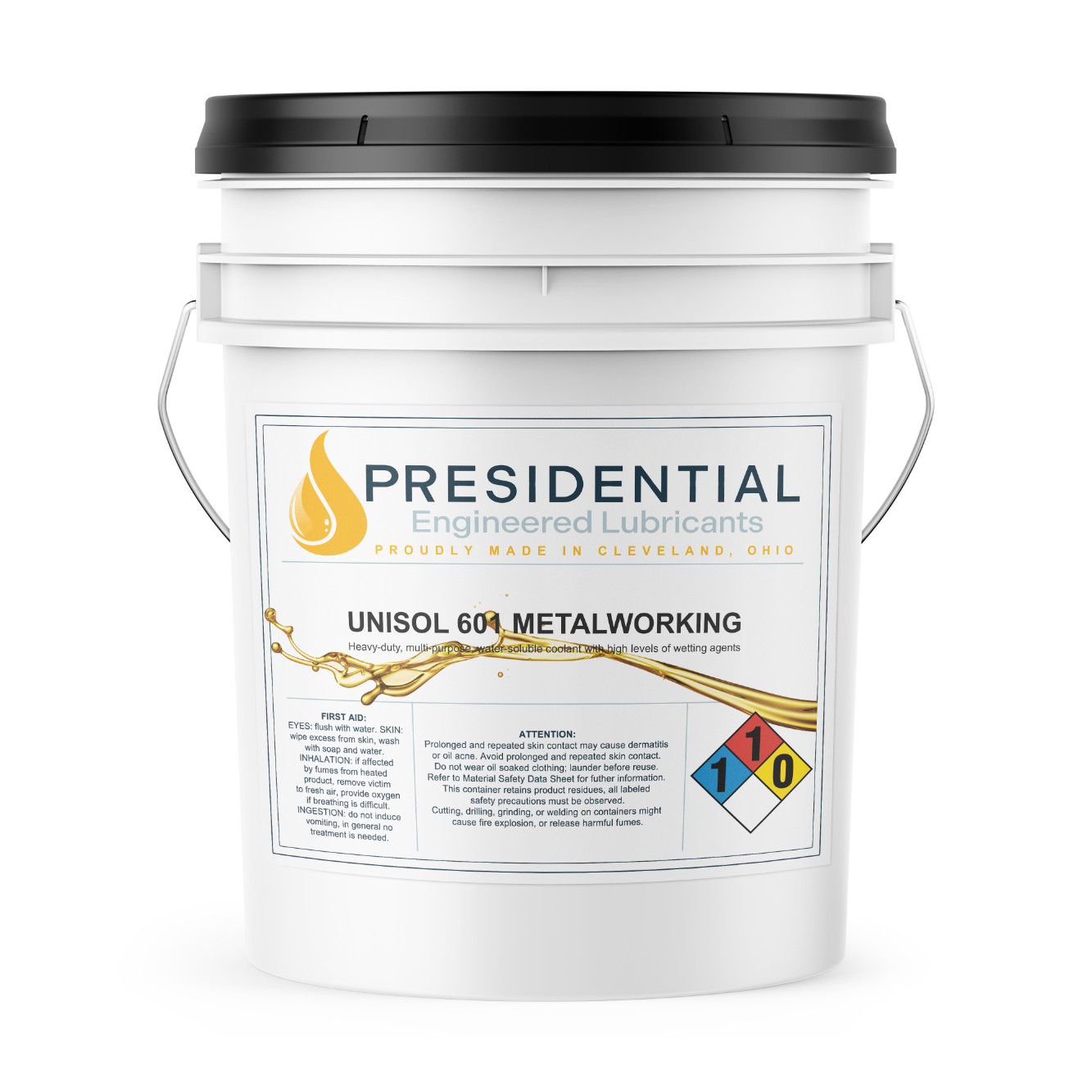 Presidential Unisol 601 | Heavy Duty & Water Soluble Machining Coolant