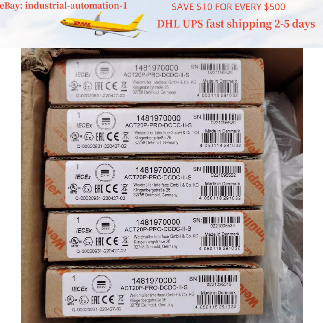 Weidmuller Isolator 1481970000 ACT20P-PRO DCDC II-S DHL Shipping