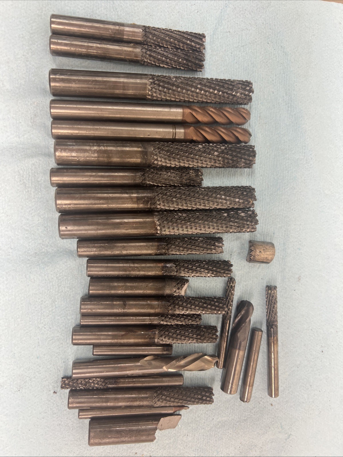 Scrap Carbide Endmills 4.0 Pounds 1840 Grams / 1.84kg