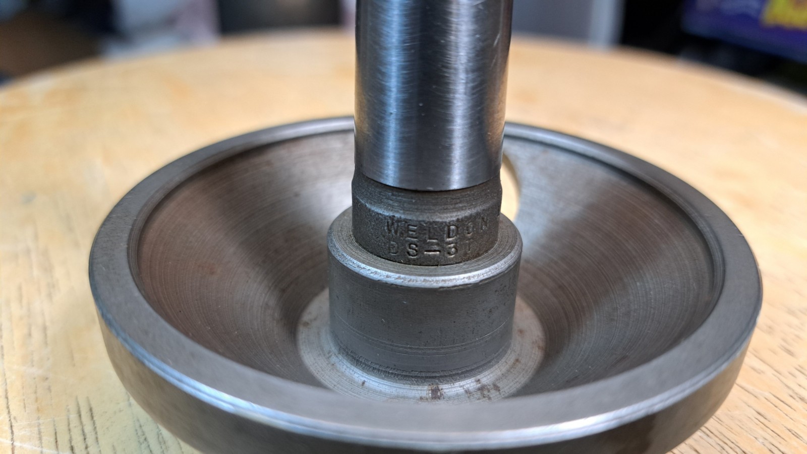 Weldon HSS DB-96 2″-3″, Deburring/CounterSink Tool, MT2 Taper Mount