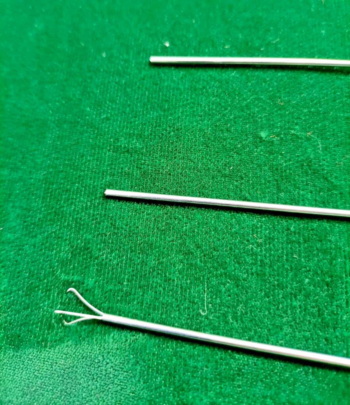 3pc Laparoscopic PCNL Tripronge Forceps 5FR 40cm Reusable Surgical Instruments