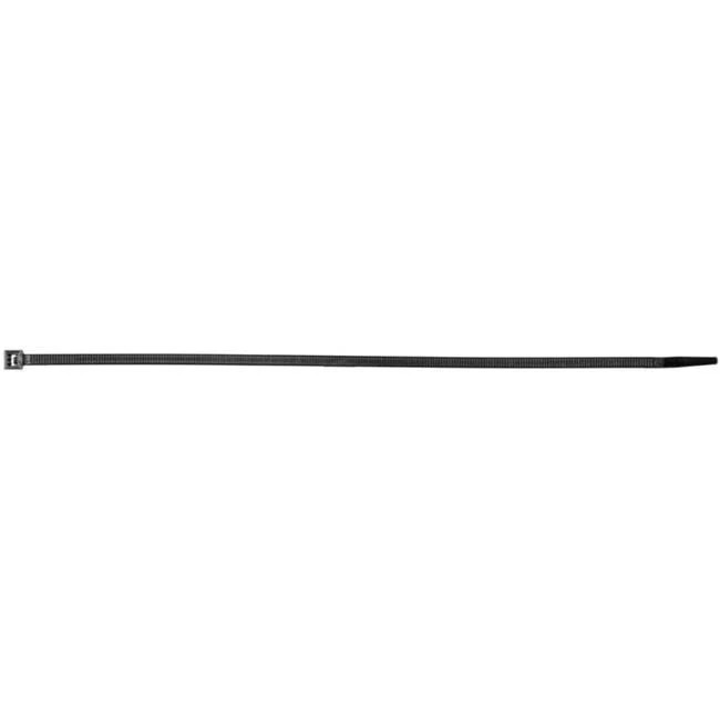 Auveco AVC15147 11 x 0.18 in. Cable Tie – 50 lbs Load – Nylon – Black