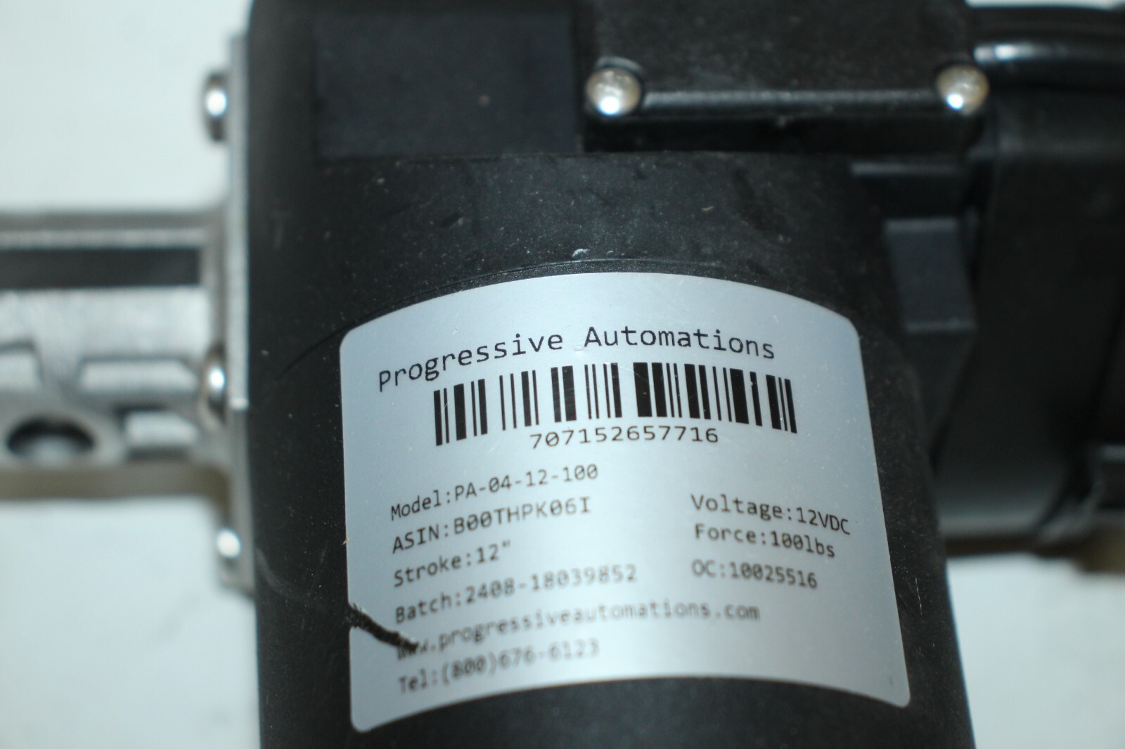 Progressive Automations Actuator PA-04-12-100