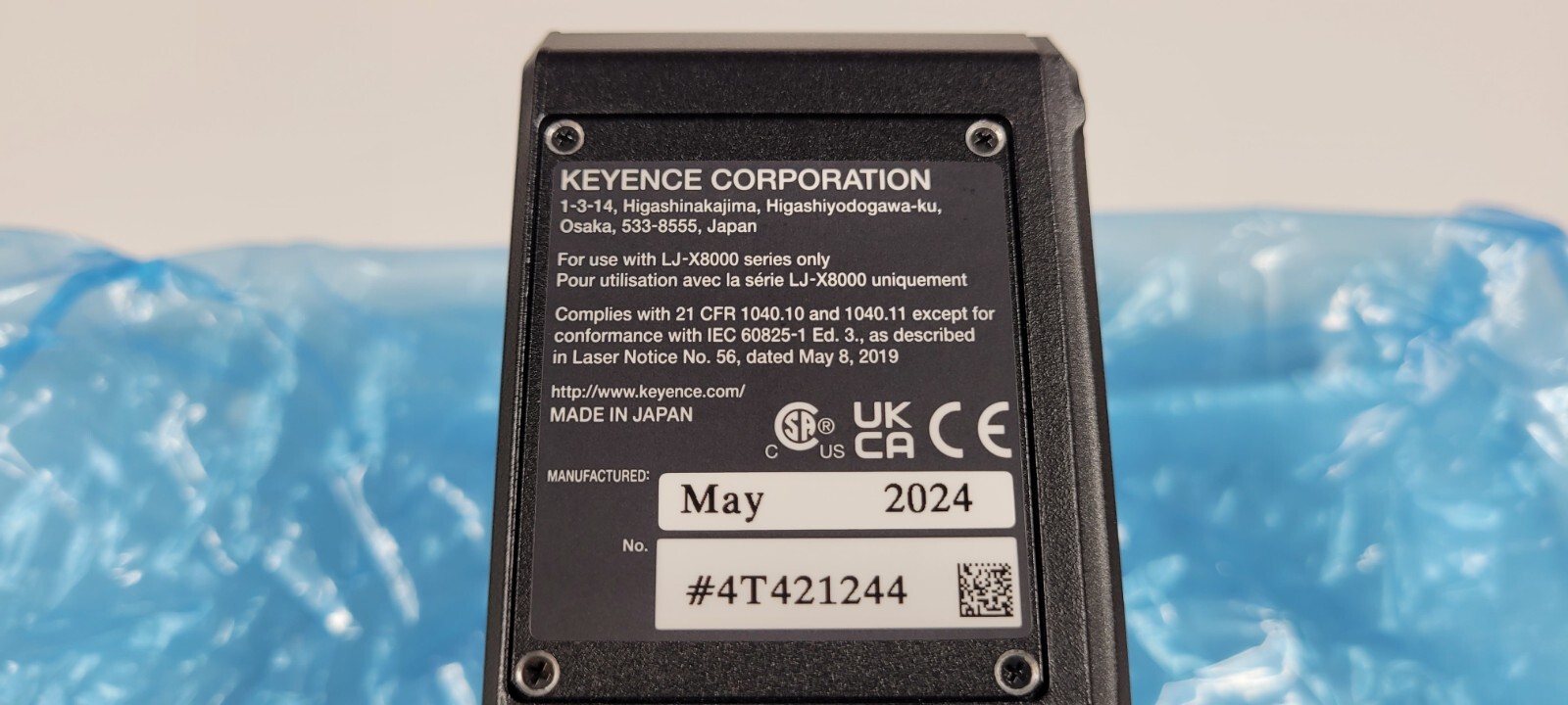 NEW Keyence LJ-X8200 Visual Controller 3D Profile Sensor Head LJX8200
