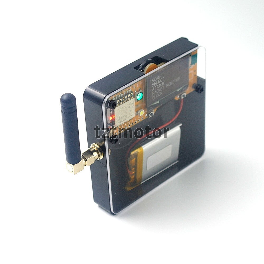 DSTIKE Deauther MiNi V3 KIT ESP8266 Development Board Kit with 3dBi Antenna+Case