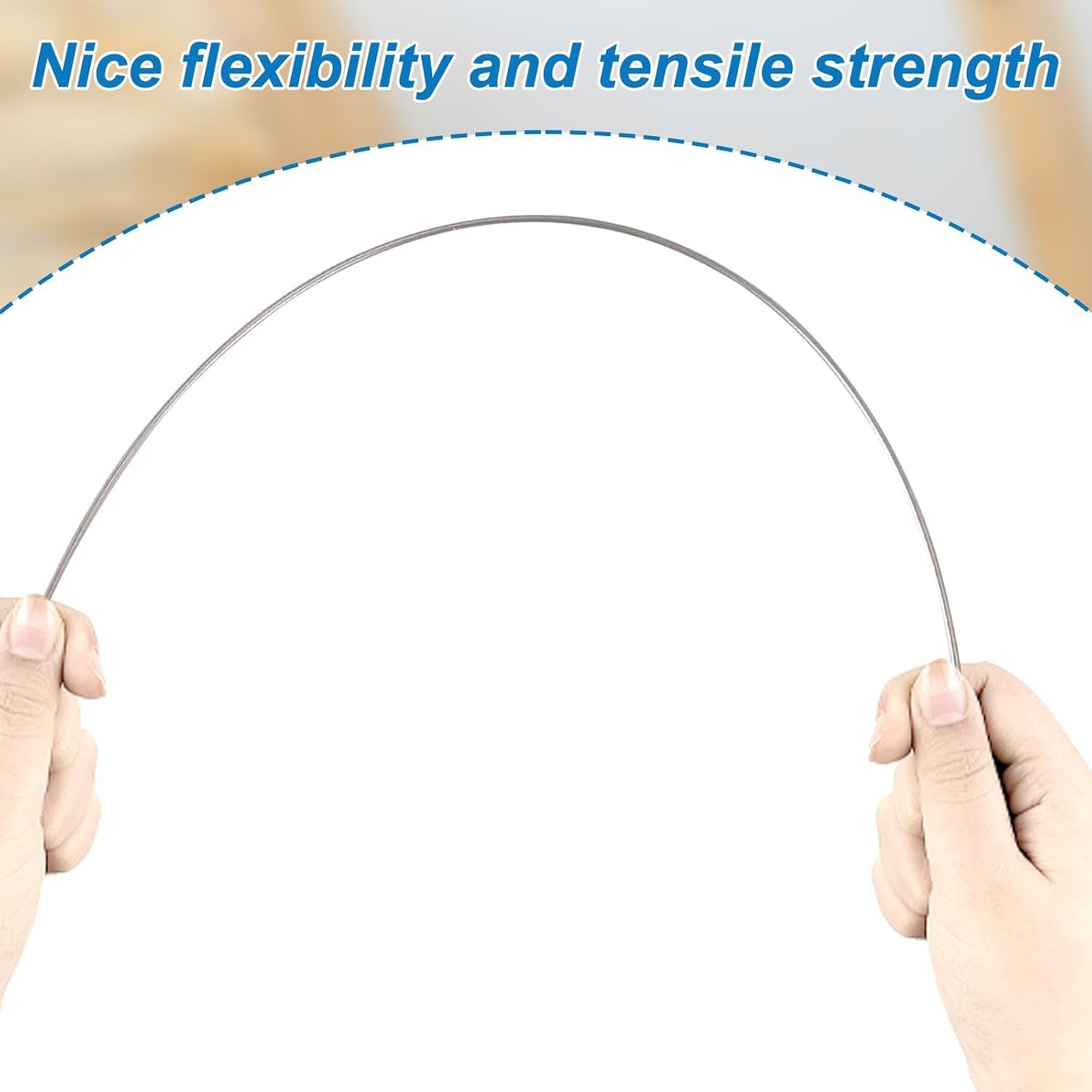 160 PCS Insulation Support Wires 16 Inch 1095 High Carbon Steel 2mm Rods