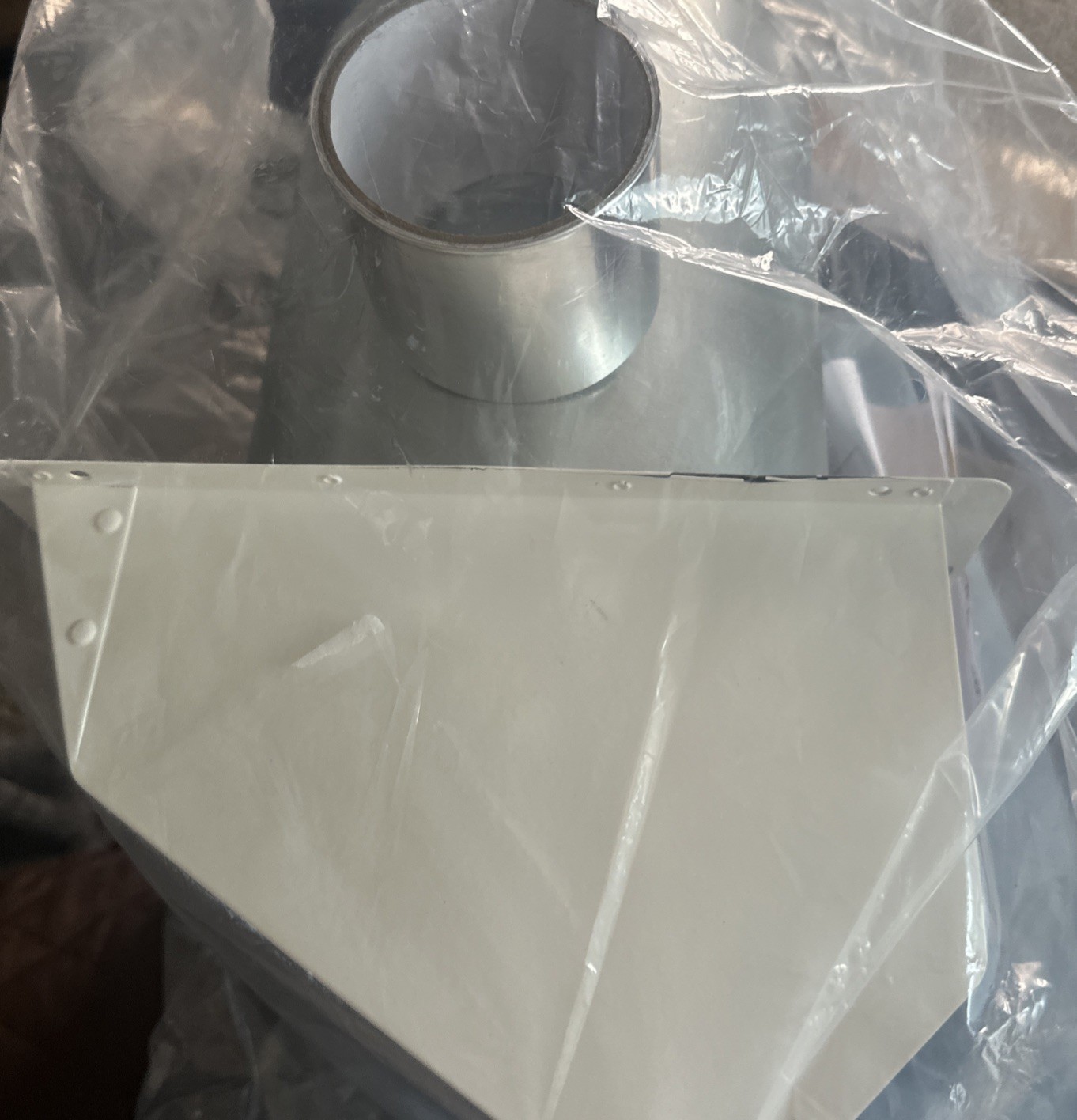 8 Inch Hooded Wall Vent with Screen and Damper,Wall Exhaust Vent Cover Wall Cap
