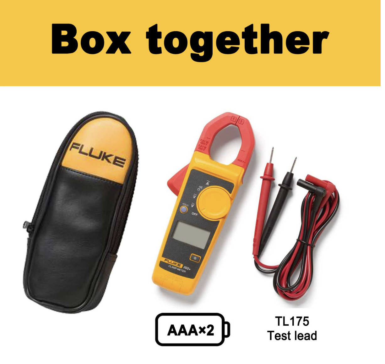 FLUKE AC400A Clamp Meter FLUKE-302+ Japan