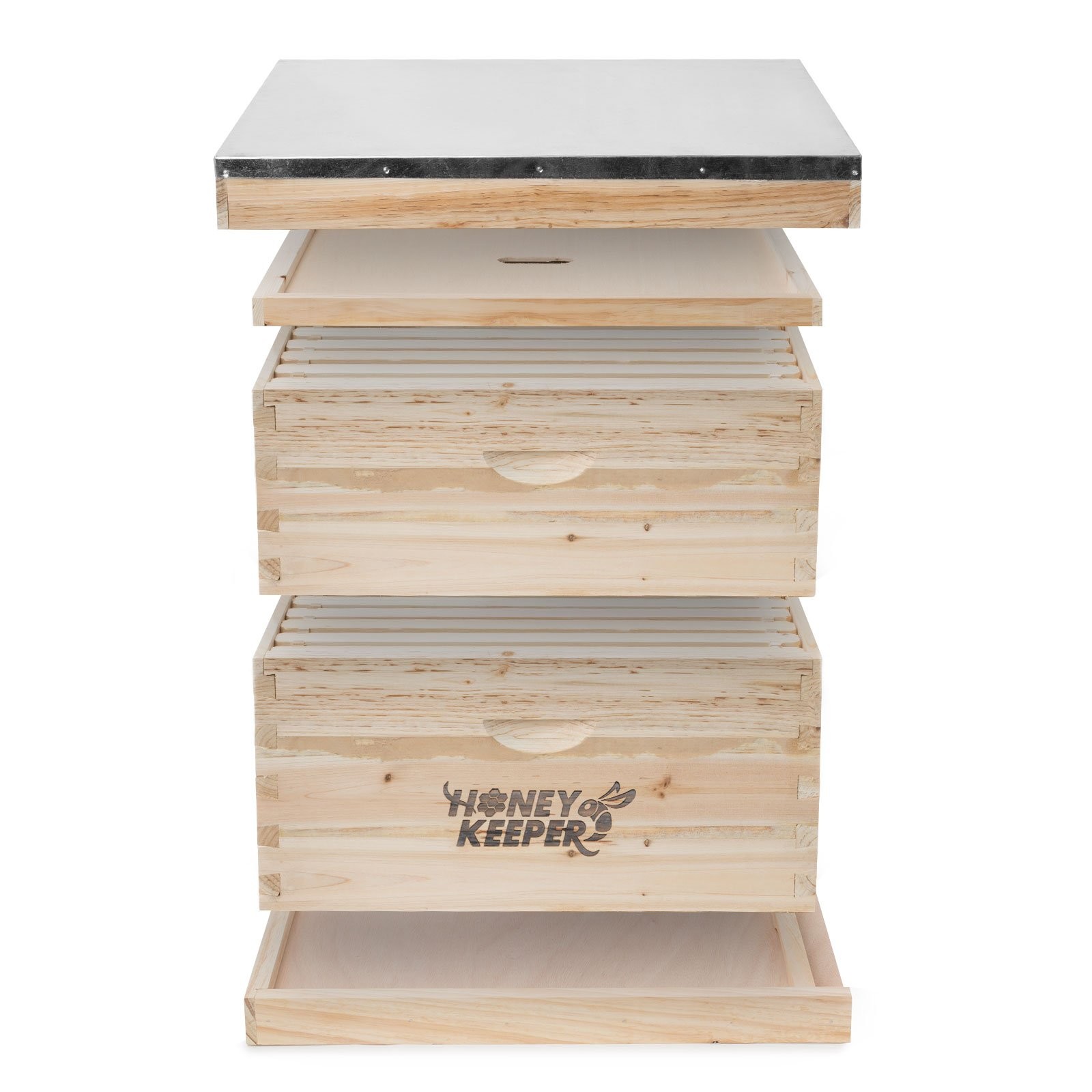 Honey Keeper Beehive 20 23″ high by 18.25″ wide 19.75″ high, Fir Wood