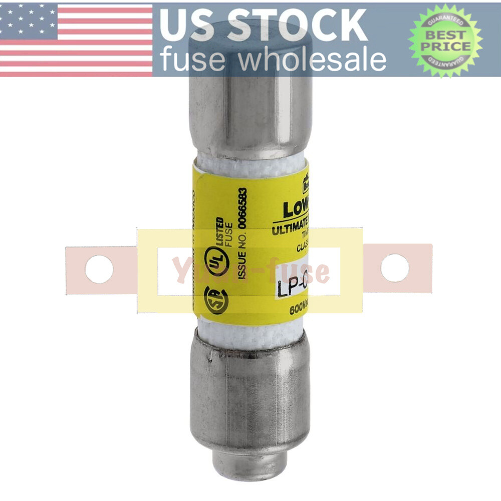10PCS LPCC2 New Bussmann LP-CC-2 2A 600Vac Time-delay Fuse Fast Delivery