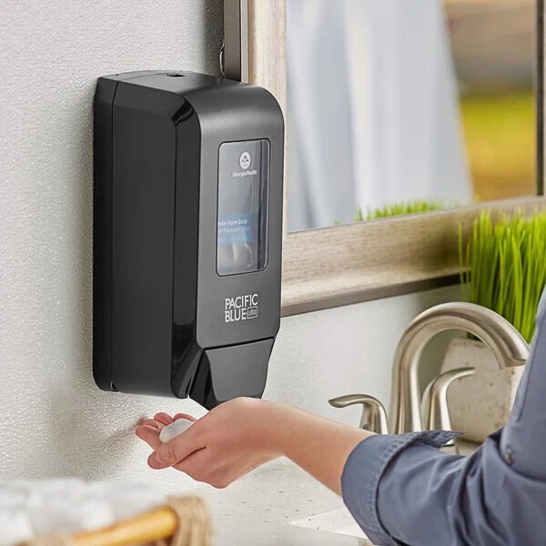 GEORGIA PACIFIC Pacific Blue Ultra Manual Soap Dispenser 53057 Black (New)
