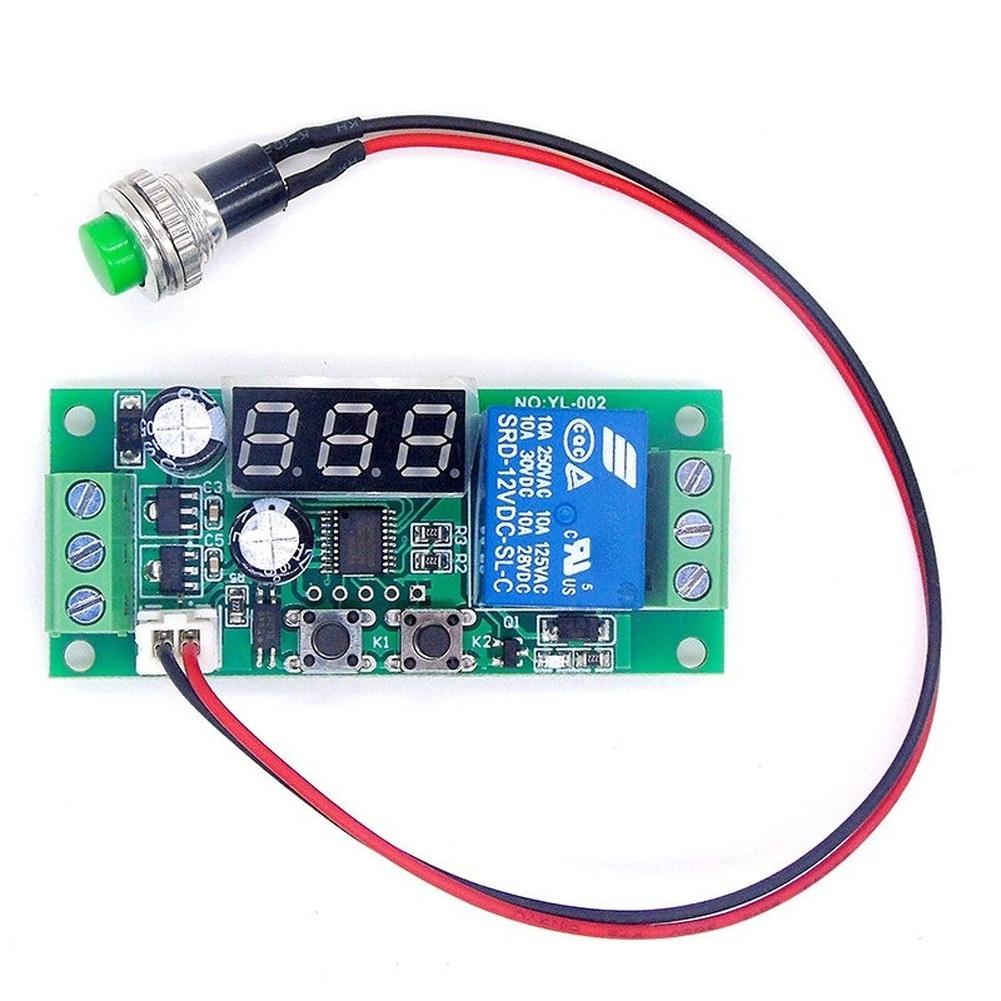 5V 12V 24V Time Delay Relay PCB Based Adjustable 0.01-999 Minute Delay