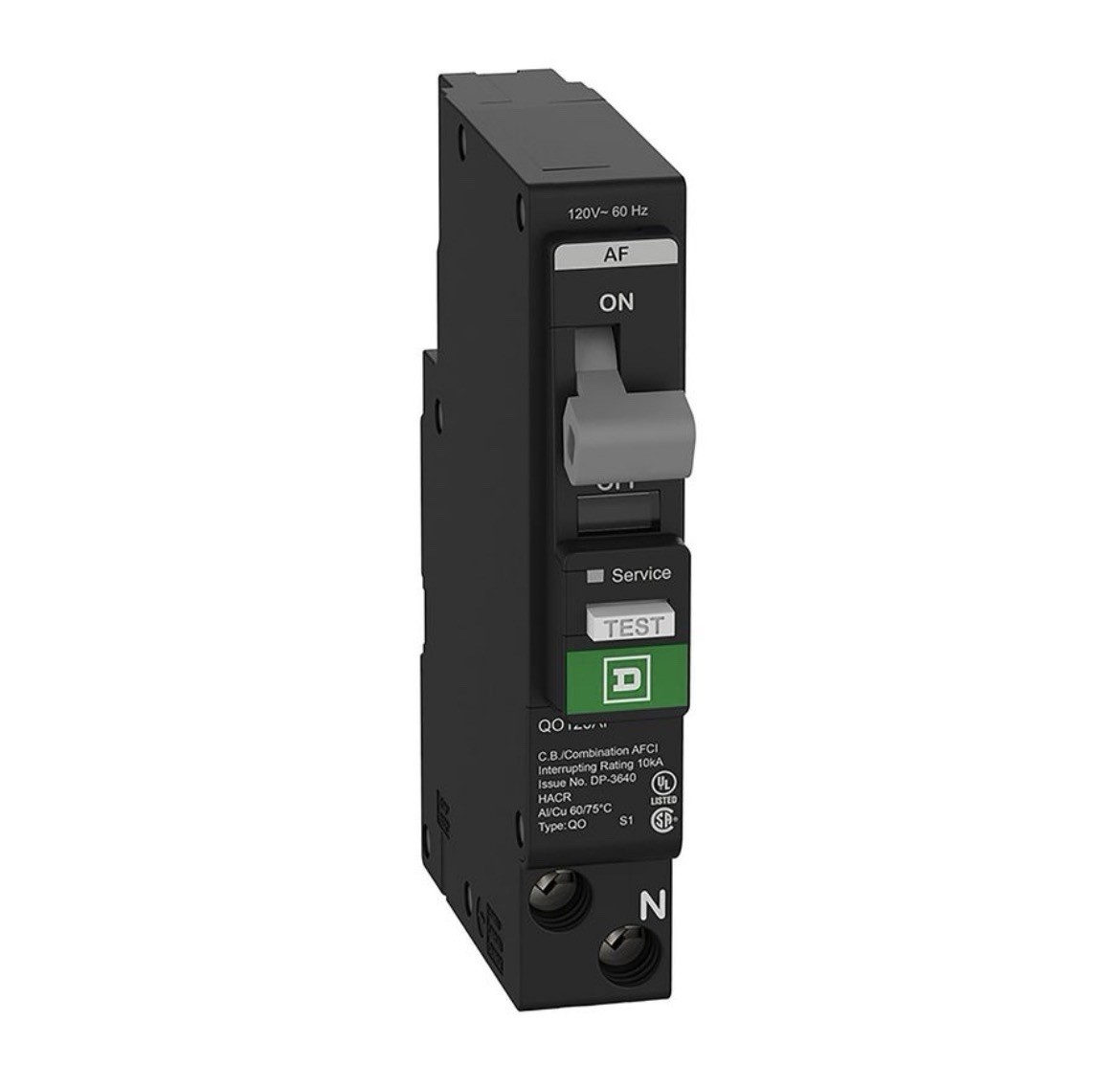 SQUARE D QO120PAFGF U 20A 120V 1P 10K Good Condition