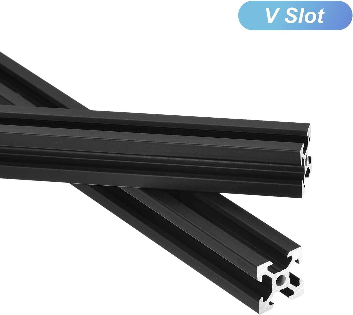 MECCANIXITY 10 Pcs V Slot 2020 Aluminum Extrusion European Standard 1220mm 48 In