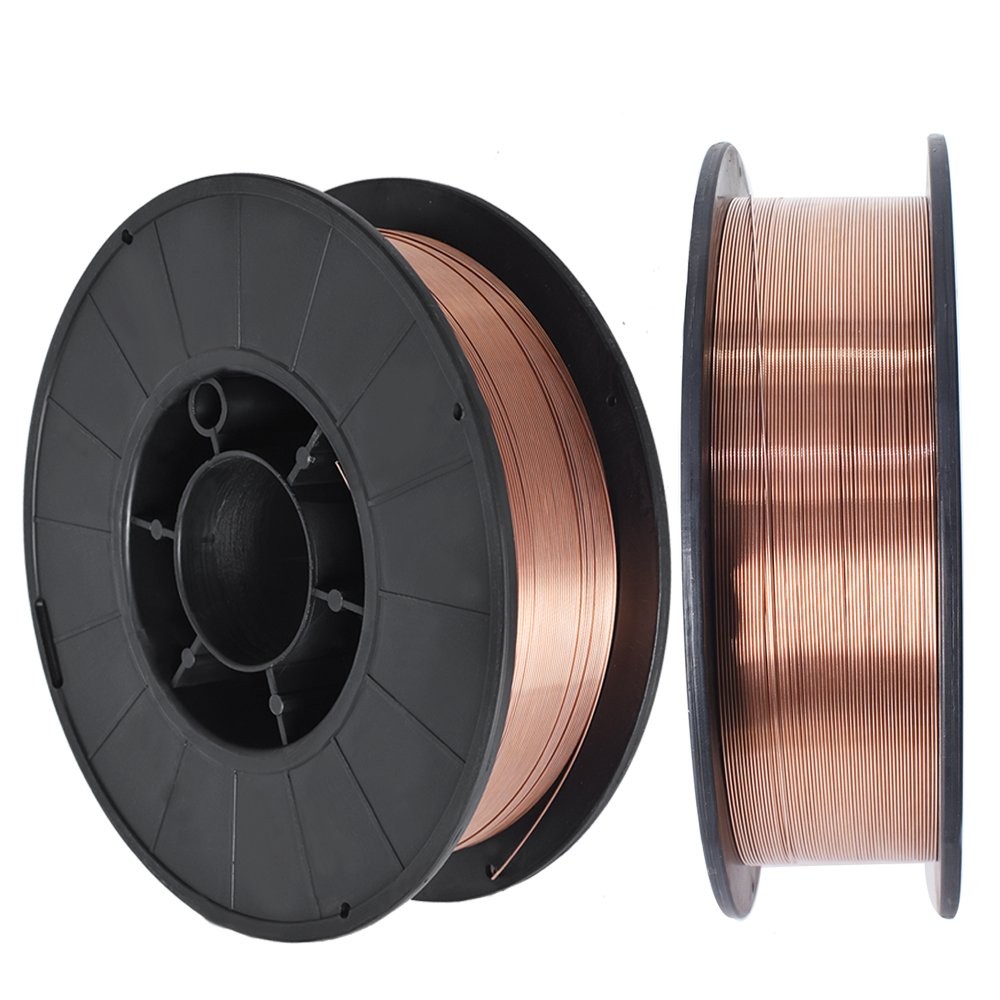 2 Piece ER70S-6 0.030″ 0.8mm Premium Steel MIG Welding Wire 11-lb Roll USA