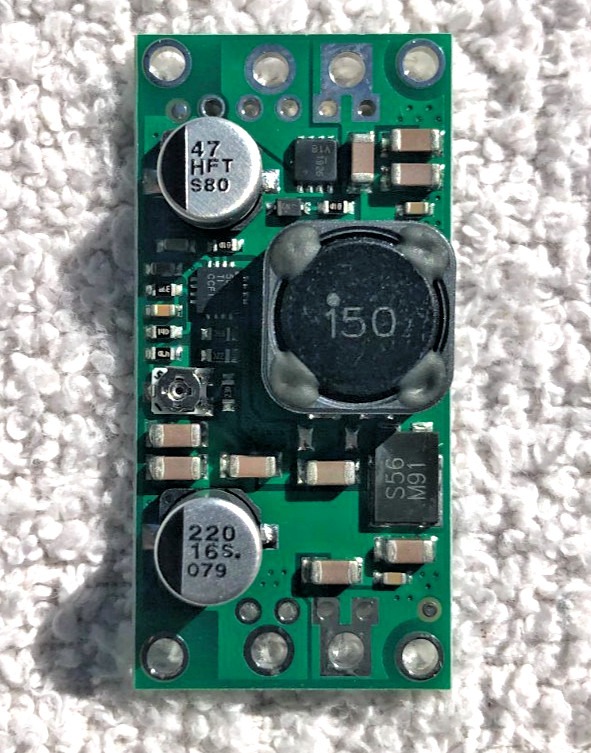 Pololu Adjustable 4-12V Step-Up/Step-Down Voltage Regulator S18V20ALV, US Seller