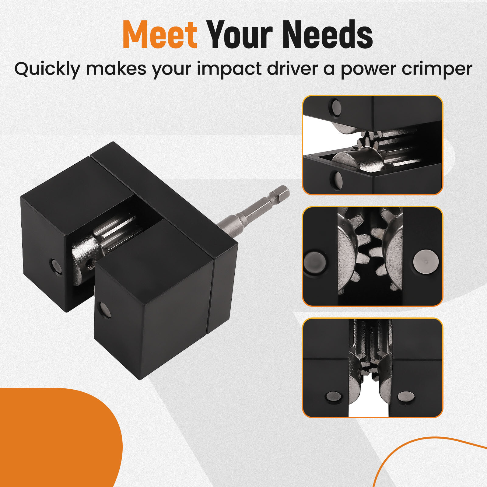 C5A2 Impact Power Assisted Crimper For Malco C5A2 Crimping Tool Impact Driver