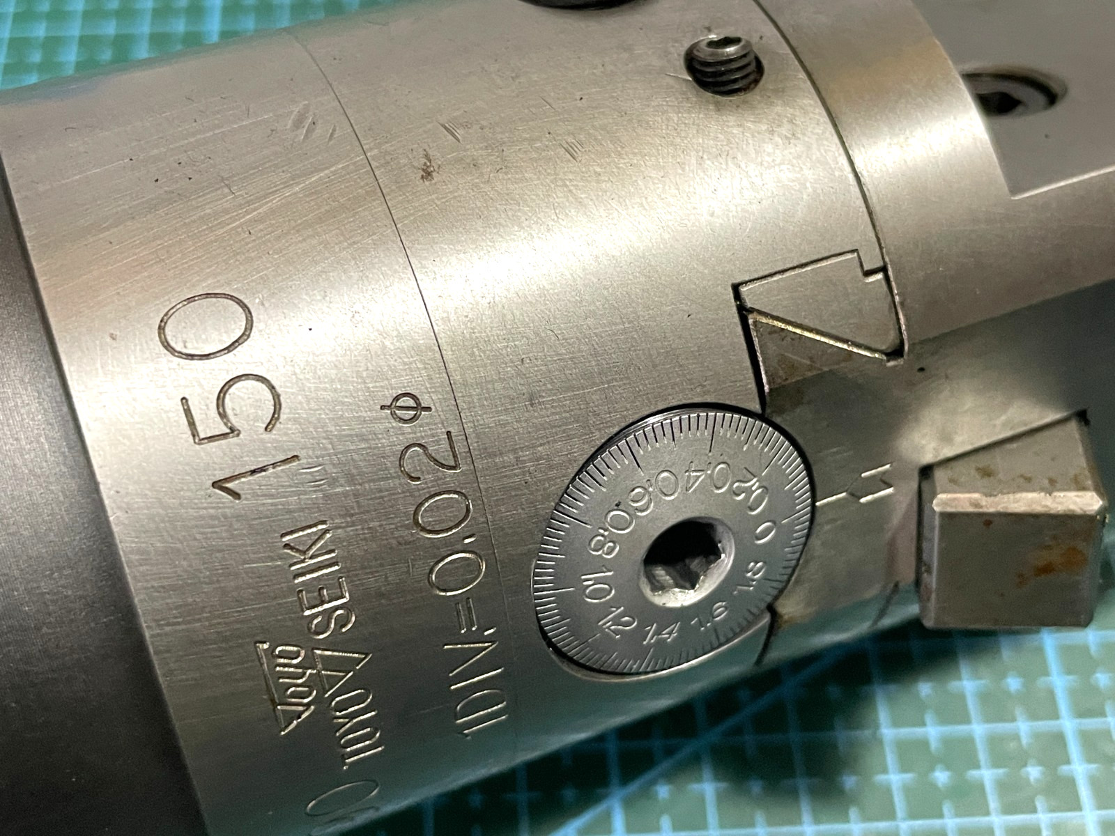 Toyo Seiki BT50 Boring Holder BT50-BH90-245 Fine Tuning Made in Japan