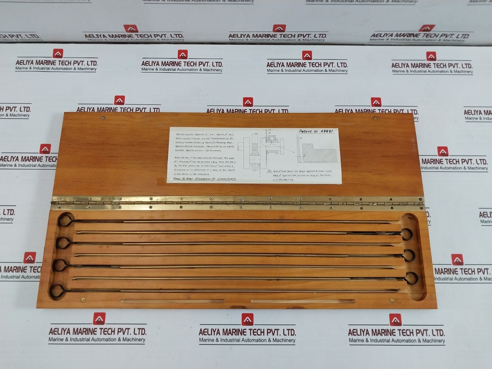 VIGGO A.KJAER 49991 Bearing Feelers Set 0 20-0 45MM