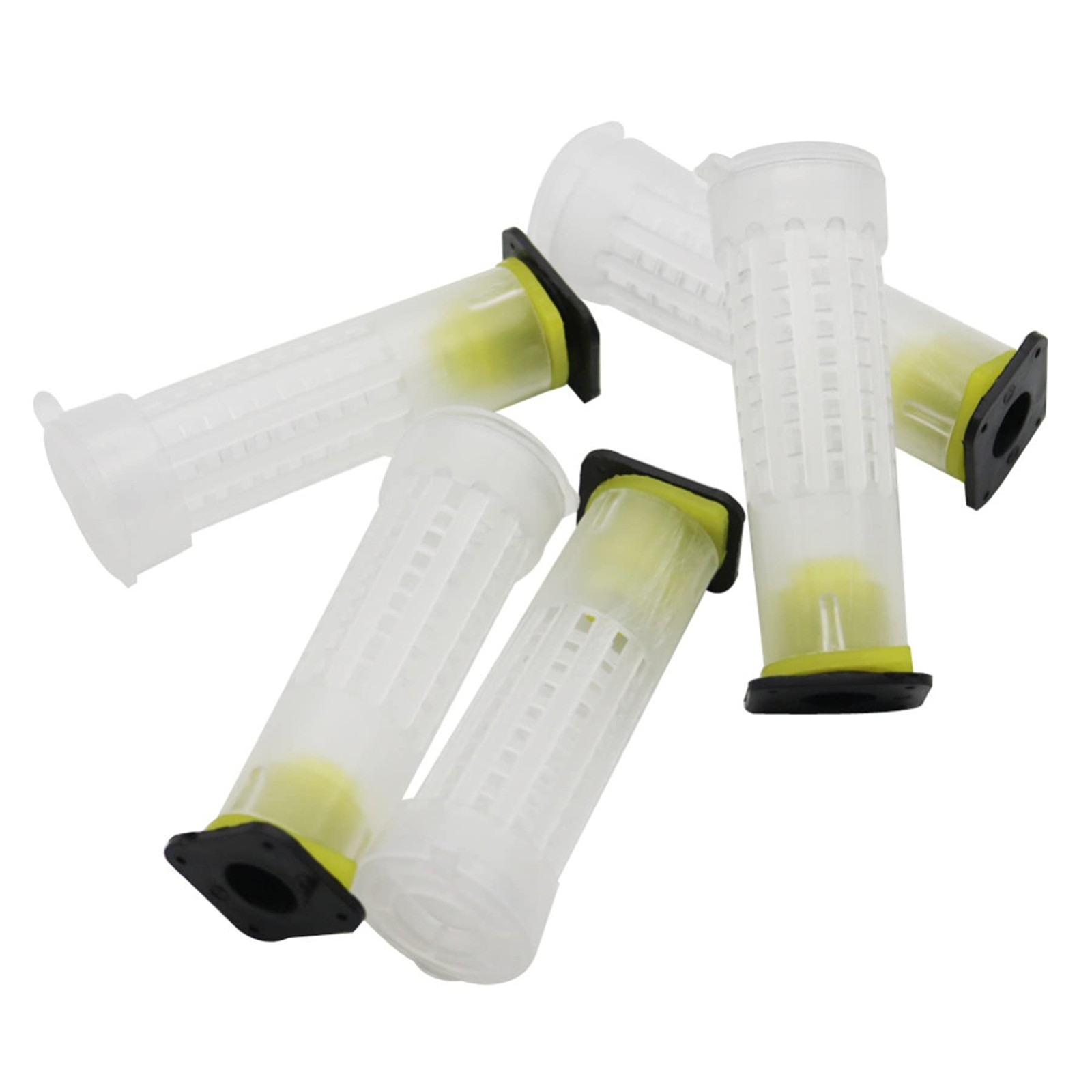 30pcs Queen Bee Roller Cages -Plastic Beekeeping Rearing Cup Kit Queen bee Rolle