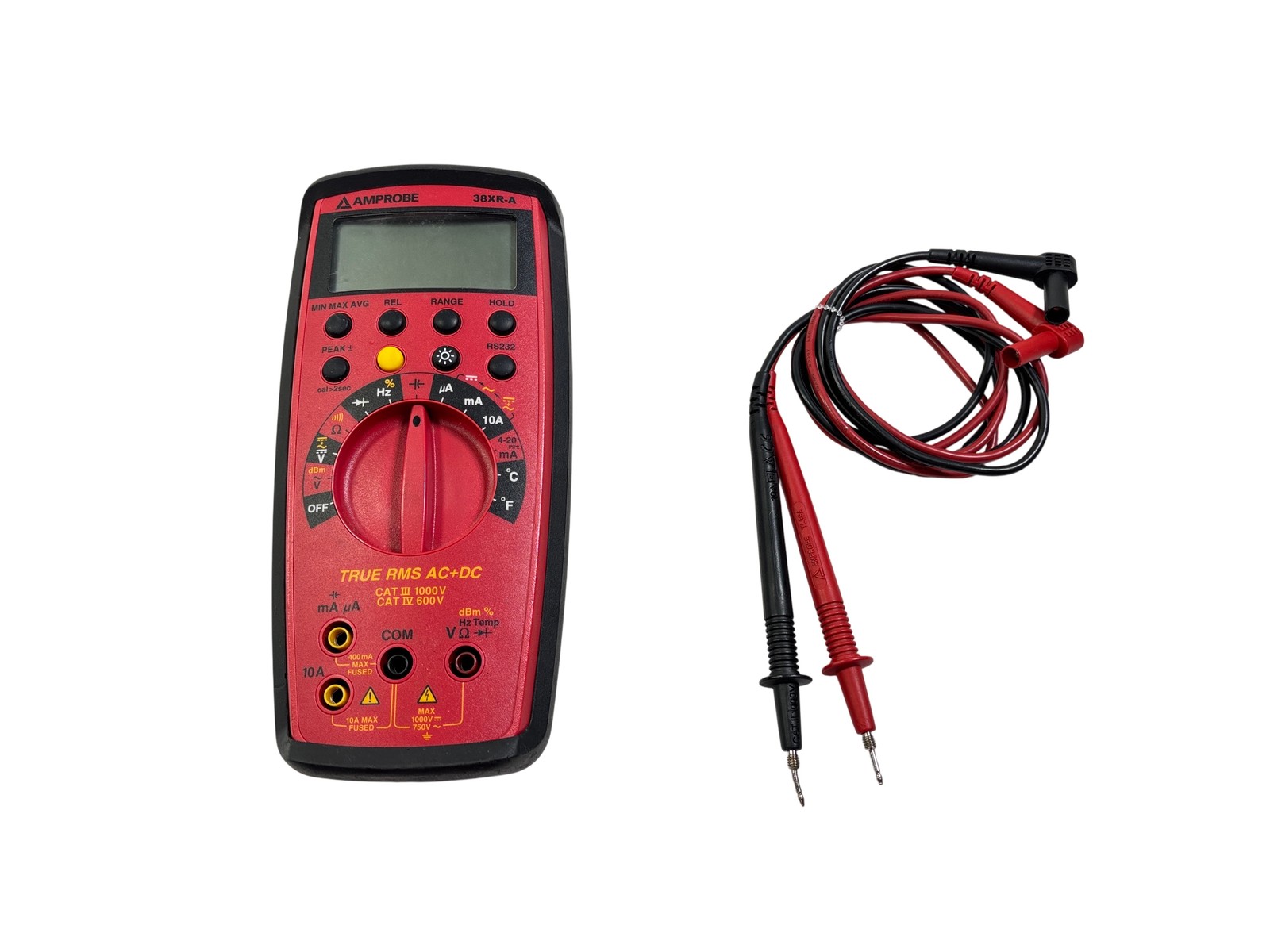Amprobe 38XR-A True RMS CAT III 1000V CAT IV 600V Digital Multimeter