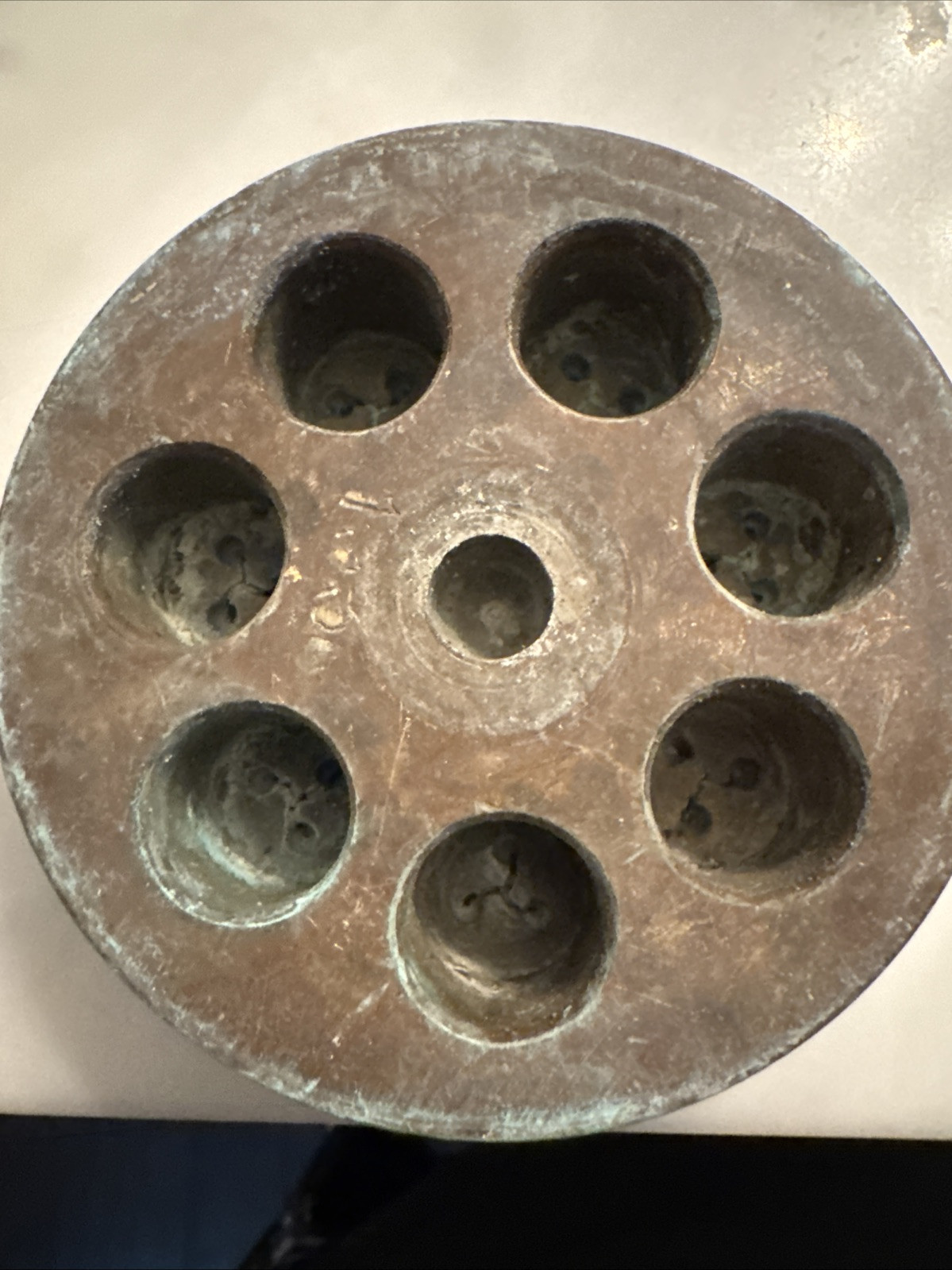 Pasta Die 3.5 (88.9￼ millimeters) Front 3.75 (95 Millimeters) Back 🍝