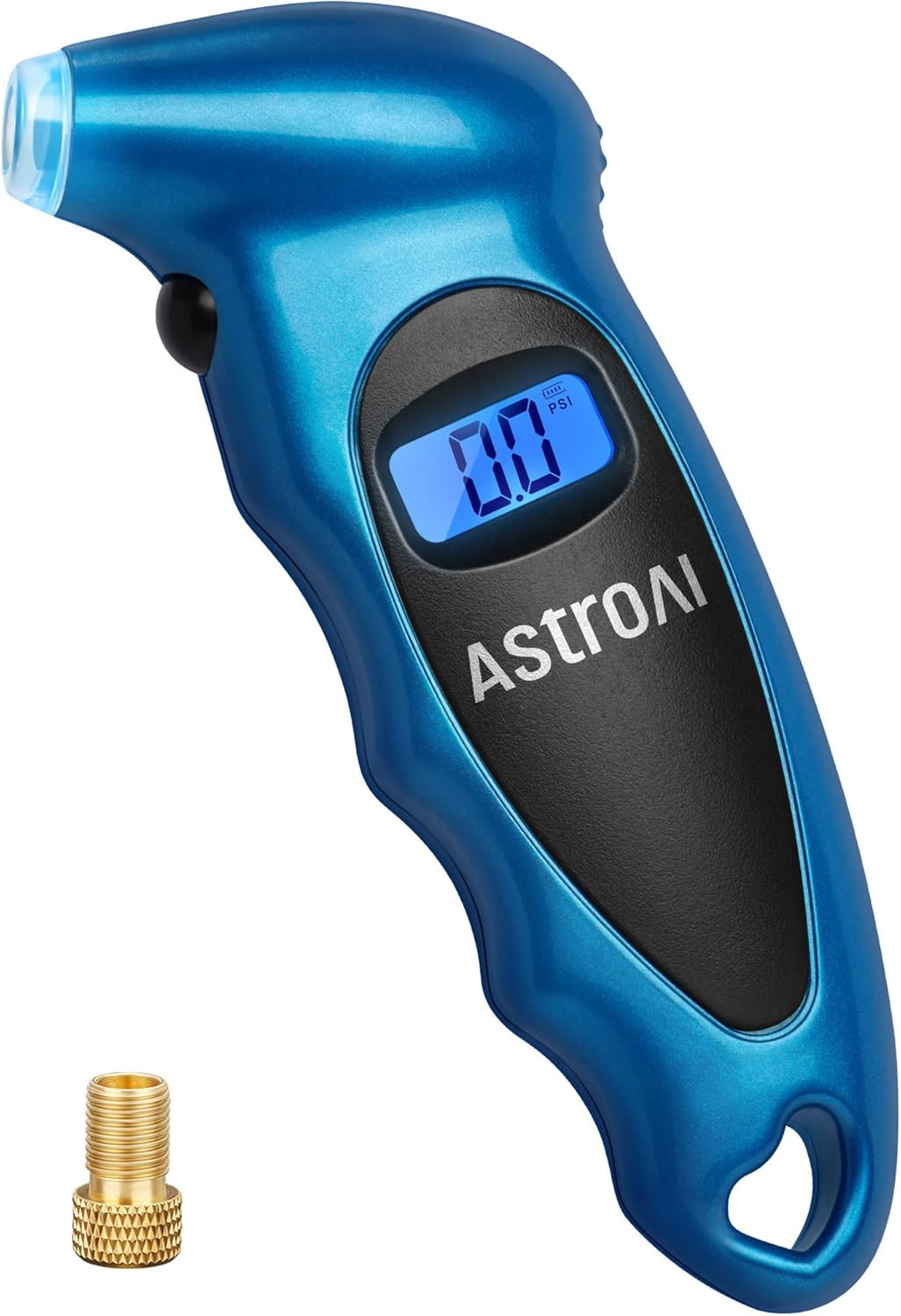 Digital Tire Pressure Gauge 0-150PSI, Accurate in 0.1 Increments w/ Backlit LCD